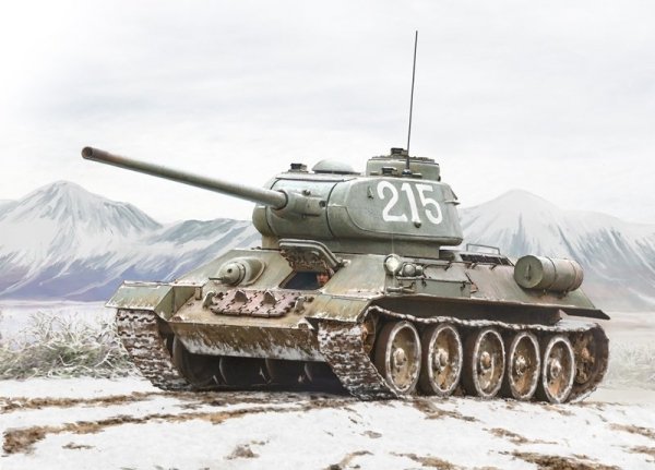 Italeri 6585 T-34/85 Korean War 1/35
