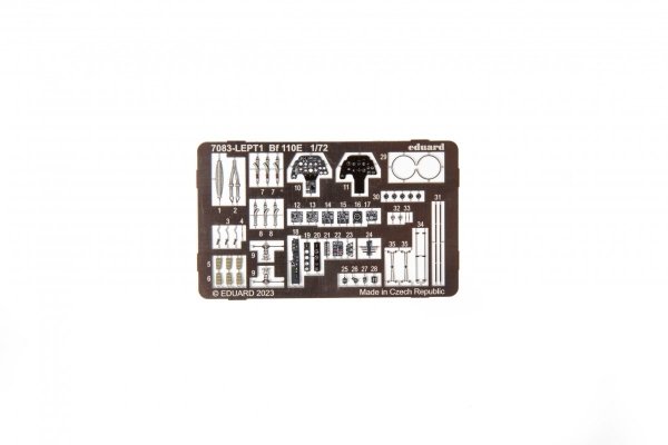 Eduard 7083 Bf 110E 1/72