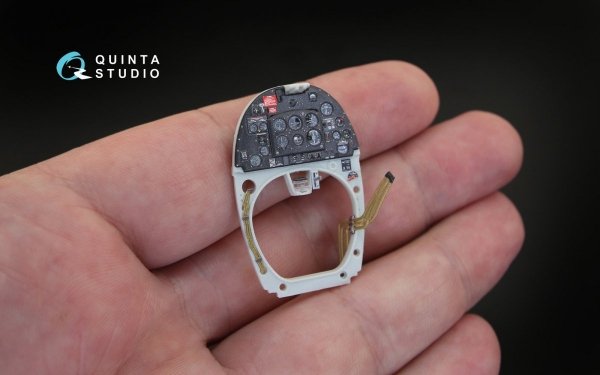 Quinta Studio QD32044 Spitfire Mk. IX 3D-Printed &amp; coloured Interior on decal paper (for Revell kit) 1/32