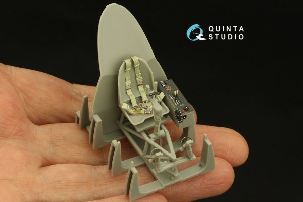 Quinta Studio QD32166 Do 335A-12 3D-Printed &amp; coloured Interior on decal paper (Zoukei-Mura) 1/32