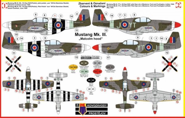 Kovozavody Prostejov KPM0032 MUSTANG III (1:72)