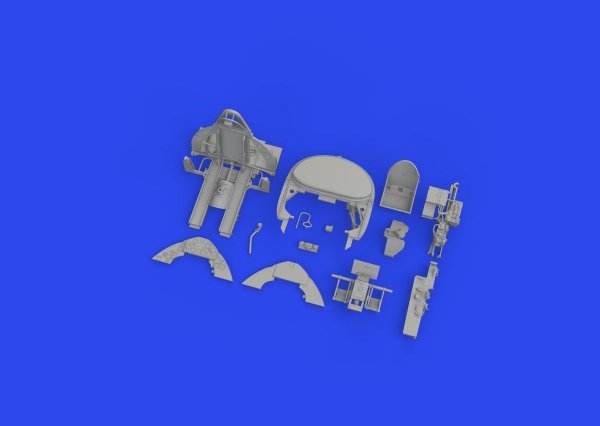 Eduard 648896 FM-2 cockpit w/ armoured headrest PRINT EDUARD 1/48