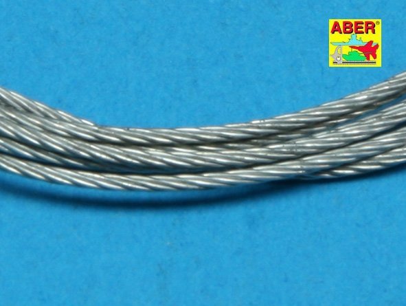 Aber TCS09 Stainless Steel Towing Cables 0,9mm, 1m long
