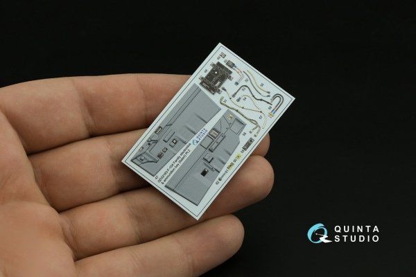 Quinta Studio QD32188 F-104J 3D-Printed coloured Interior on decal paper (Italeri) 1/32