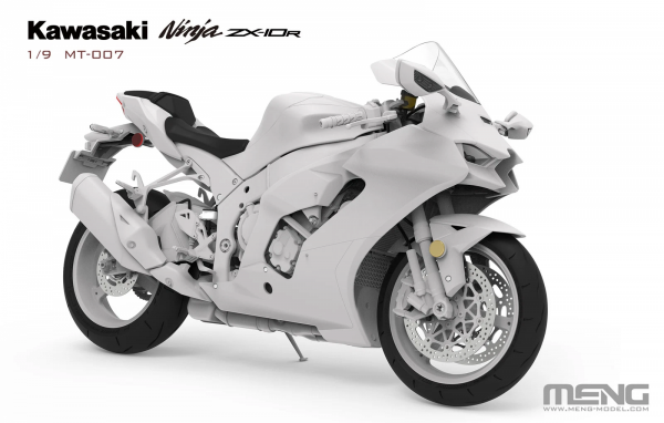 Meng Model MT-007 Kawasaki Ninja ZX-10R 1/9
