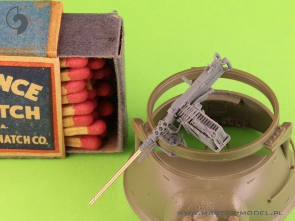 Master GM-35-073 Browning M2HB .50 cal (12,7mm) - do montażu na pierścieniu M49 (karetka D40721 / kołyska D40733 / skrzynka D40731 lub D90078) 1/35