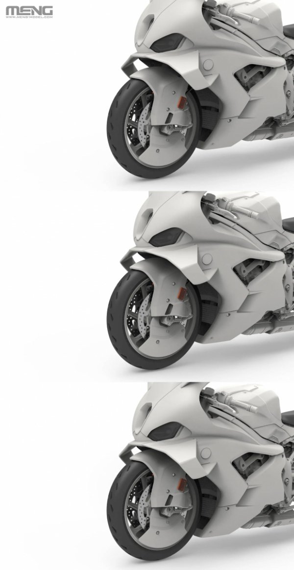 Meng Model MT-009 BMW M 1000 RR 1/9