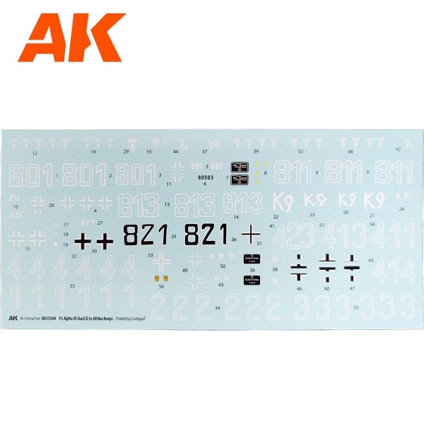 AK Interactive AK35504-A PZ.KPFW.IV AUSF.D AFRIKA KORPS + DAK PANZERFAHRER 1/35