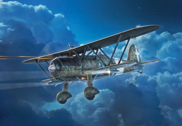 Italeri 1485 FIAT CR.42 CN Falco Night Fighter 1/72