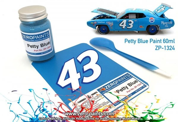 Zero Paints ZP-1324 Petty Blue Paint 60ml