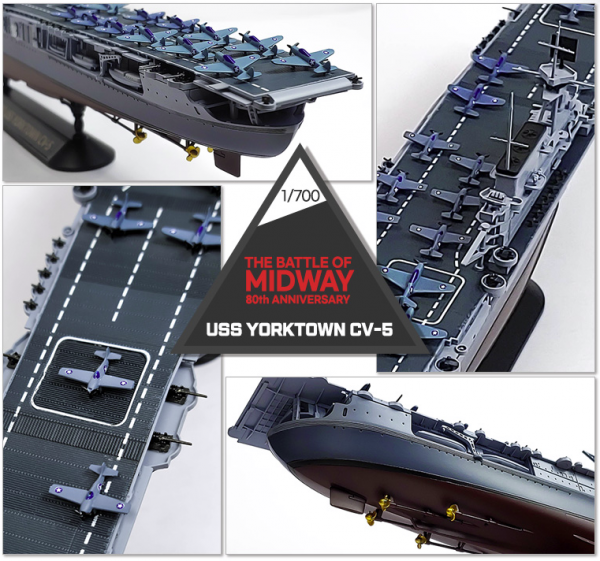 Academy 14229 USS Yorktown CV-5 (Released Mar,2022) 1/700