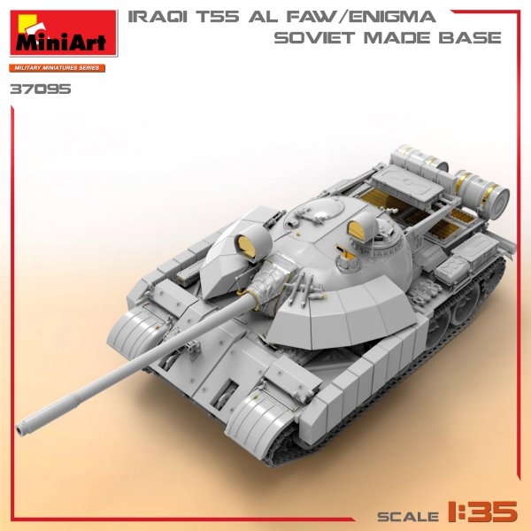 MiniArt 37095 IRAQI T-55 AL FAW/ENIGMA. SOVIET MADE BASE 1/35