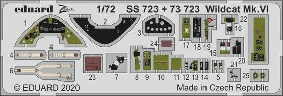 Eduard 73723 Wildcat Mk.VI ARMA HOBBY 1/72