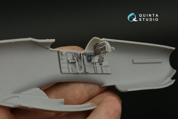 Quinta Studio QD48364 F-82G Twin Mustang 3D-Printed &amp; coloured Interior on decal paper (Modelsvit) 1/48