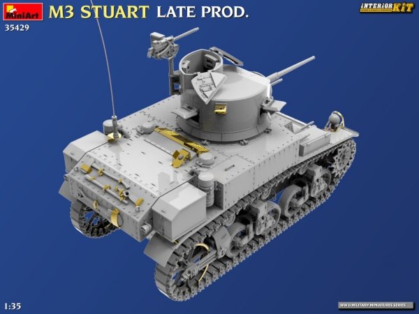 MiniArt 35429 M3 STUART LATE PROD. INTERIOR KIT 1/35