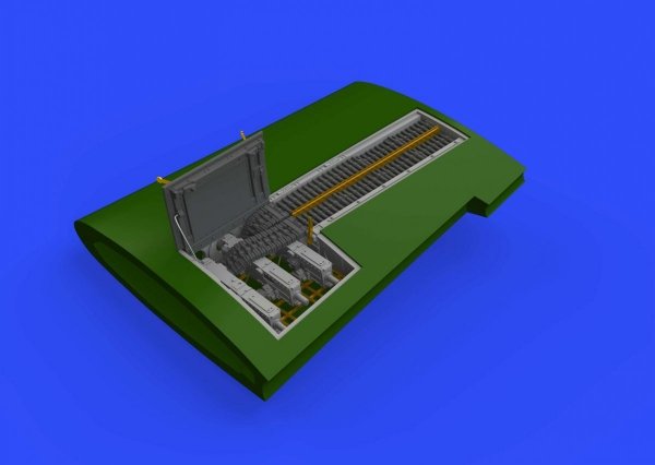 Eduard 648397 P-51D gun bays AIRFIX 1/48