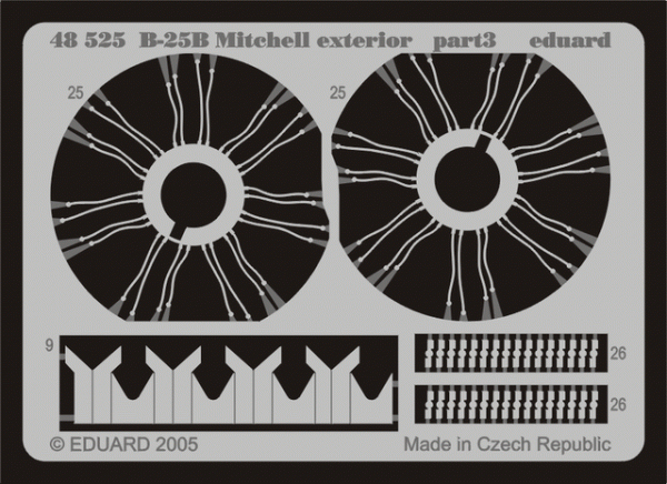 Eduard BIG4861 B-25B 1/48 ACCURATE MINIATURES