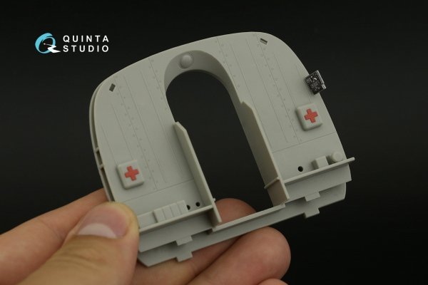 Quinta Studio QD35110 Mi-17 3D-Printed coloured Interior on decal paper (Trumpeter) 1/35