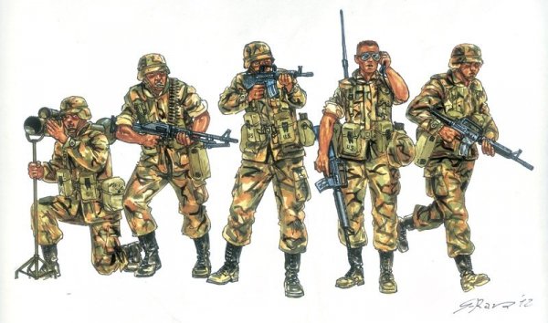 Italeri 6168 U.S. Infantry 90s (1:72)