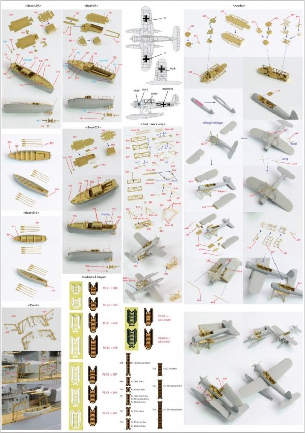 Pontos 27001F1 BISMARCK 1941 Detail Up Set Advanced (1:200)
