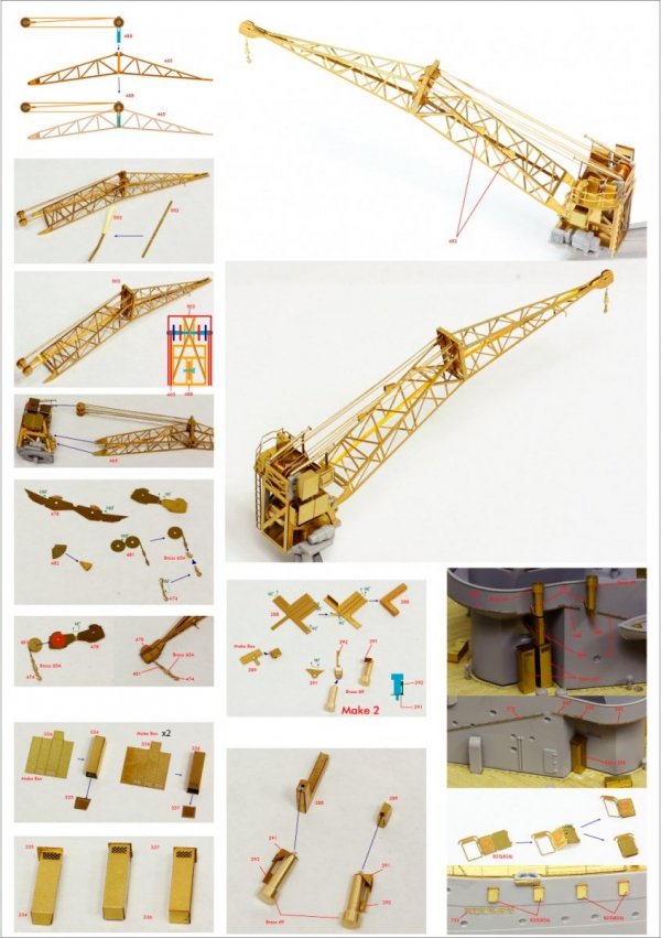 Pontos 23007F1 HMS RODNEY 1942 Detail Up Set 1/200