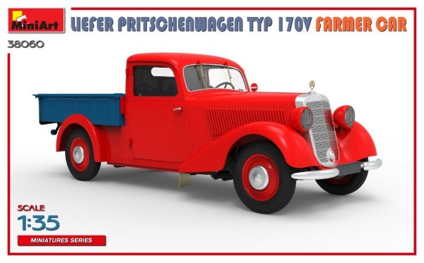 MiniArt 38060 LIEFER PRITSCHENWAGEN TYP 170V FARMER CAR 1/35
