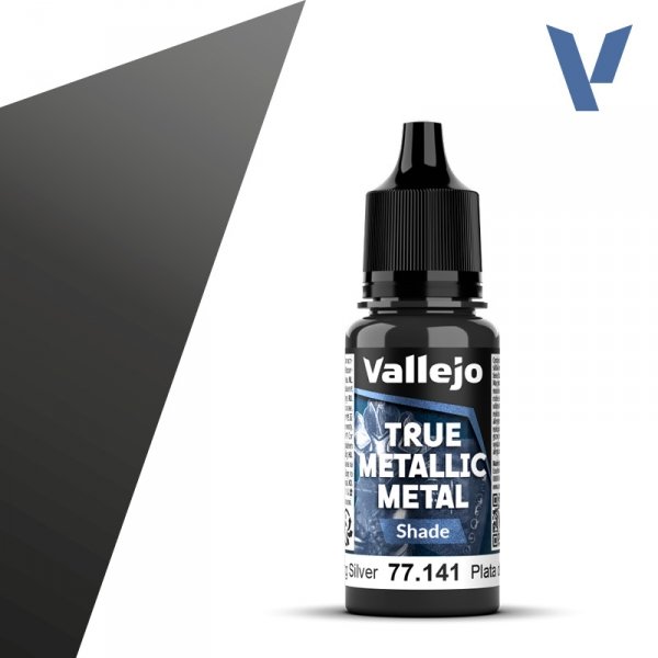 Vallejo 77141 Sterling Silver - True Metallic Metal - Shade 18ml