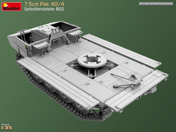 MiniArt 35483 7.5cm Pak 40/4. Selbstfahrlafette RSO 1/35