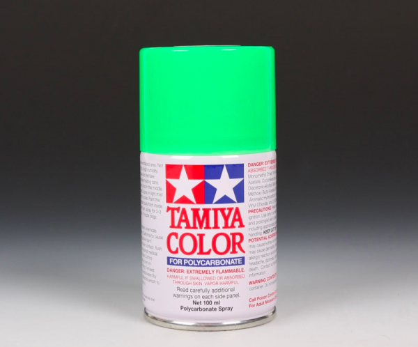 Tamiya 86028 PS-28 Fluorescent Green Spray Gloss 100ml