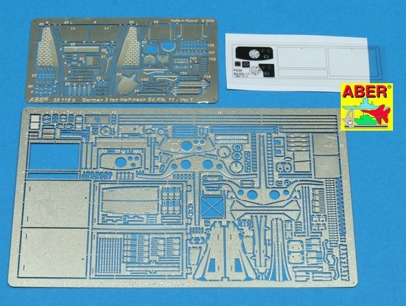 Aber 35115 Sd.Kfz. 11  Vol.1  zestaw podstawowy (AFV) (1:35)
