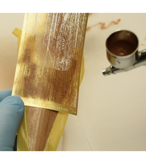 ARTESANIA LATINA 27322 Szablon do malowania struktury drewna