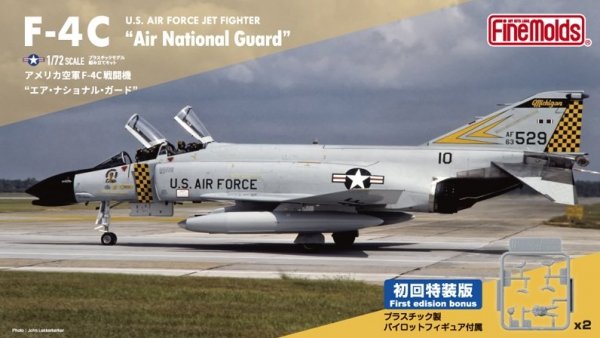 Fine Molds FP46S U.S. Air Force Jet Fighter F-4C &quot;Air National Guard&quot; 1/72