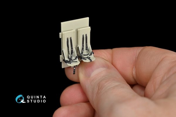Quinta Studio QD48091 UH-1Y Venom 3D-Printed &amp; coloured Interior on decal paper (for Kitty Hawk kit) 1/48