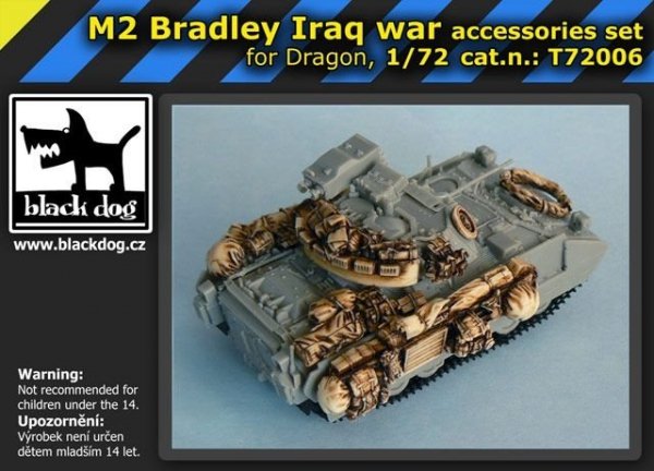 Black Dog T72006 M2 Bradley for Dragon 1/72