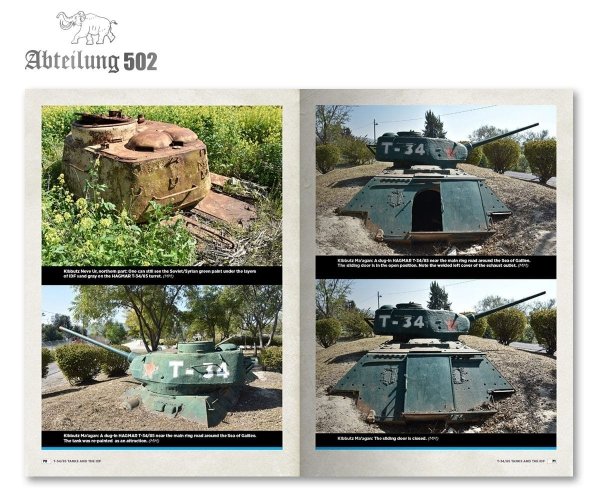 502 Abteilung ABT709 T-34 AND THE IDF THE UNTOLD STORY (MICHAEL MASS / MA’OR LEVY)