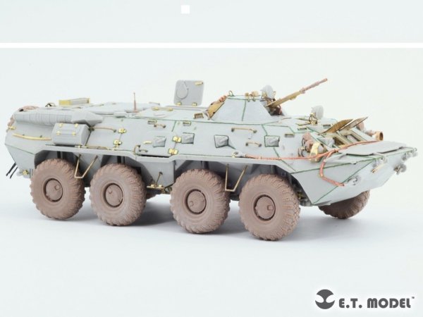 E.T. Model P35-120 Russian BTR-80/80A APC Sagged wheels (Wide) For TRUMPETER Kit 1/35