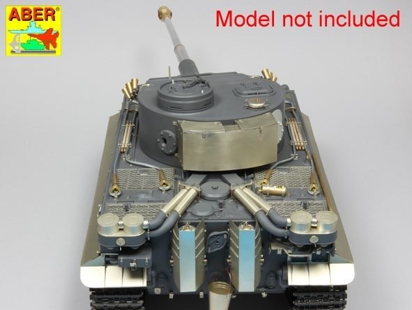 Aber 16140 Tiger I,E Tunezyjski z 501 Abt.- Turret pod / Zasobnik wieżowy 1/16