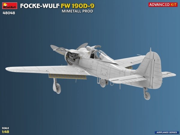 MiniArt 48048 FOCKE-WULF FW 190D-9. MIMETALL PROD. ADVANCED KIT 1/48