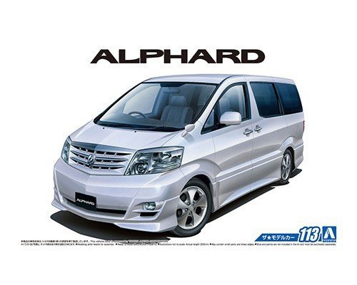 Aoshima 05749 TOYOTA NH10W ALPHARD G/V MS/AS '05 1/24