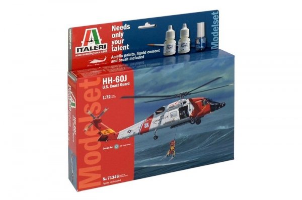 Italeri 71346 HH-60J U.S. COAST GUARD- ZESTAW MODELARSKI