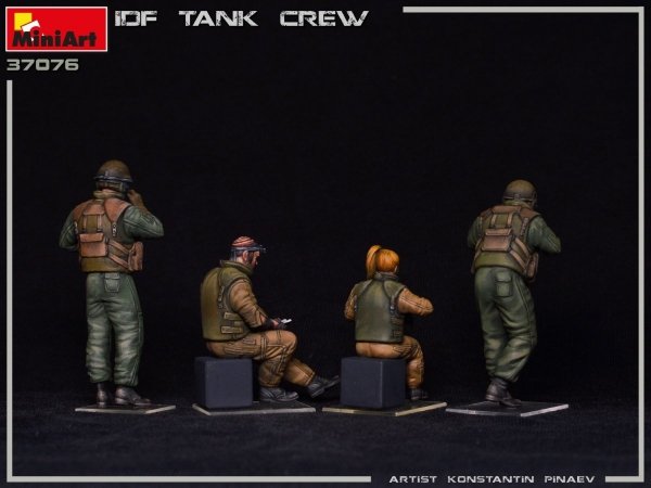 MiniArt 37076 IDF Tank Crew 1/35