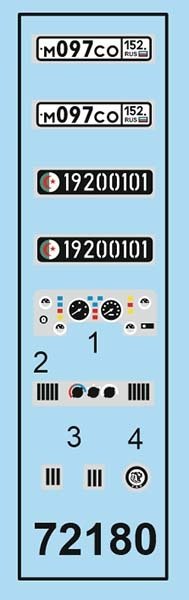 ACE 72180 Kornet-D ATGM complex on Tiger-M chassie 1/72