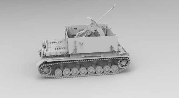 Border Model BT-007 Mobelwagen 3.7cm Flak auf Fgst. Pz.Kpfw. IV (Sf) 1/35