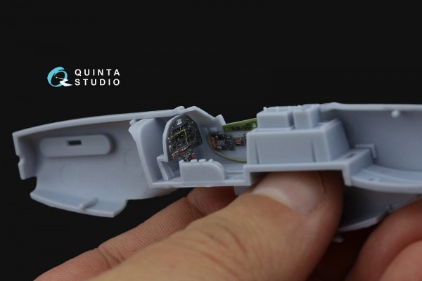 Quinta Studio QD72140 P-51D late 3D-Printed coloured Interior on decal paper (Airfix) 1/72