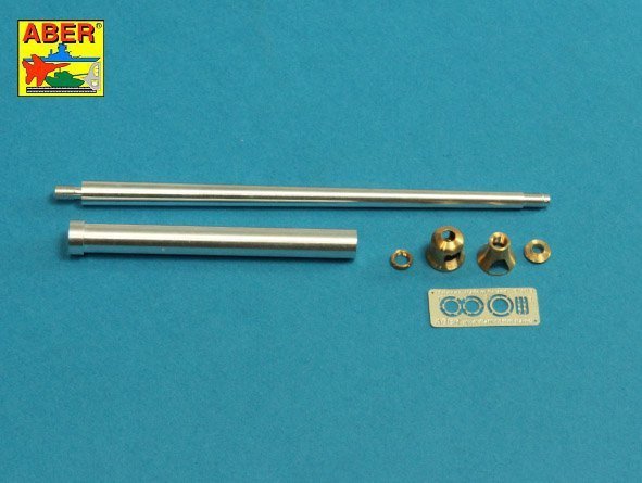 Aber 35L-247 Barrel for German 8,8cm Kw.K 43/3 L/71 (one part) gun used on Tiger B Porsche turret-early 1:35