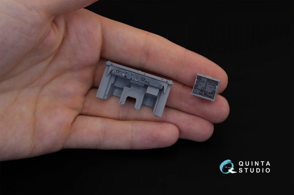 Quinta Studio QD35007 KFZ 1-4 3D-Printed &amp; coloured Interior on decal paper (for ICM kits) 1/35