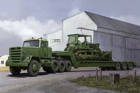 M920 Tractor tow with M870A1 semitrailer
