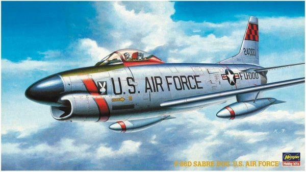 Hasegawa BP5 (51405) F-86D Sabre Dog &quot;U.S. Air Force&quot; 1/72