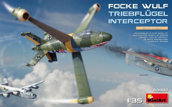 MiniArt 40002 FOCKE WULF TRIEBFLUGEL INTERCEPTOR 1/35