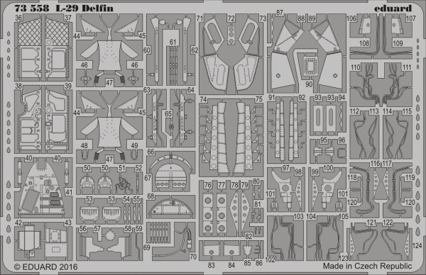 Eduard 73558 L-29 Delfin 1/72 AMK